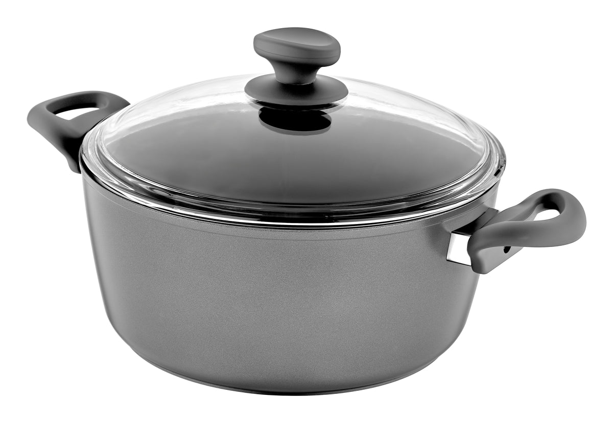 Premium Stainless Steel 7 QT Stock Pot with Lid - Safe and Non-Stick  Coating Free