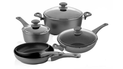 Titanium Nonstick 8-Piece Cookware Set (NEW)