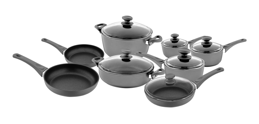 Titanium Nonstick 14-Piece Cookware Set – Saflon