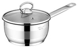 Safinox Stainless Steel 1.5-Qt Sauce Pan with Glass Lid